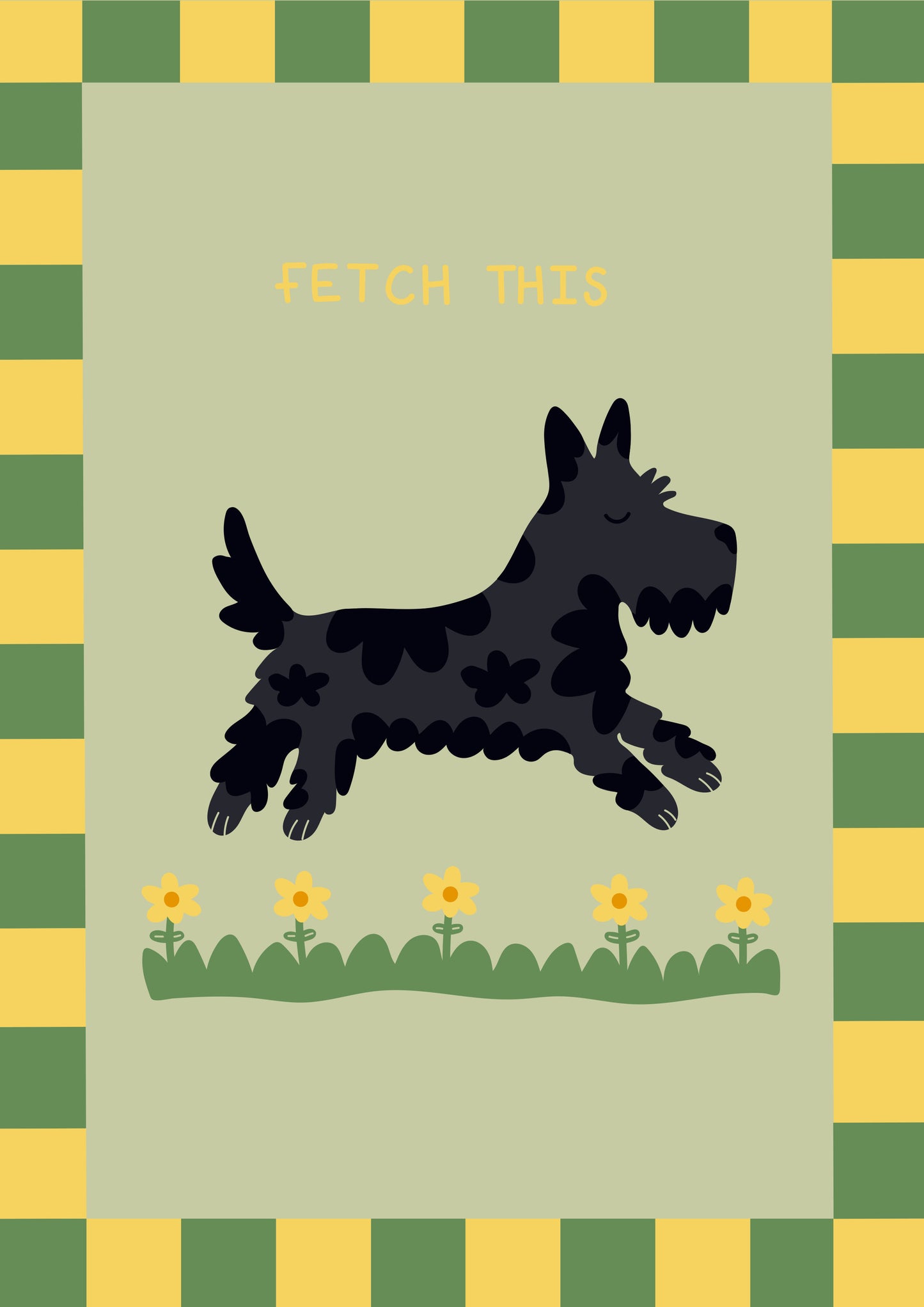 Fetch This Scottish Terrier