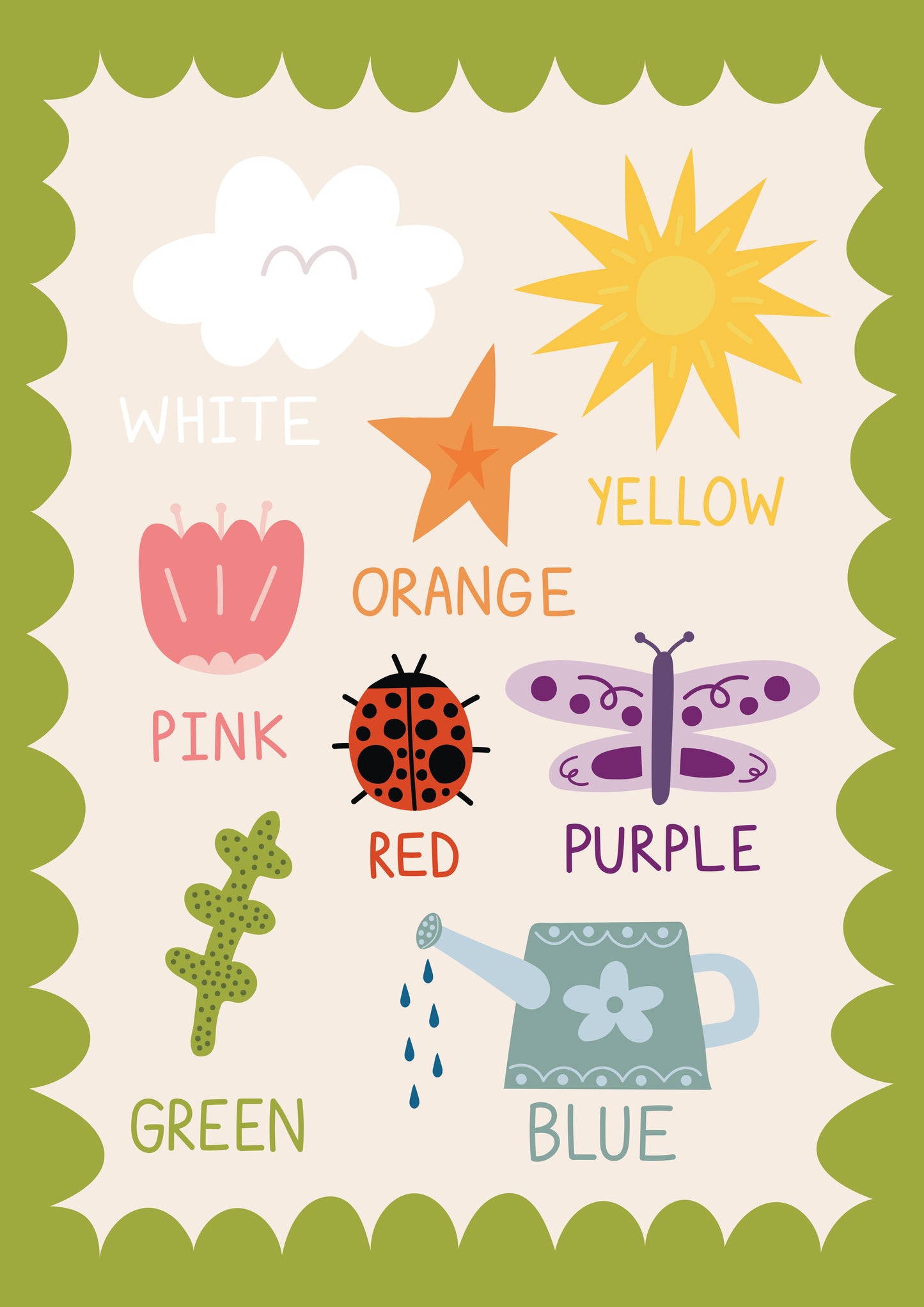 Colours in the Garden