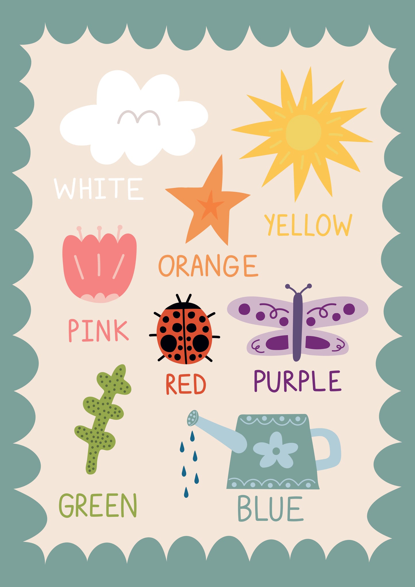 Colours in the Garden