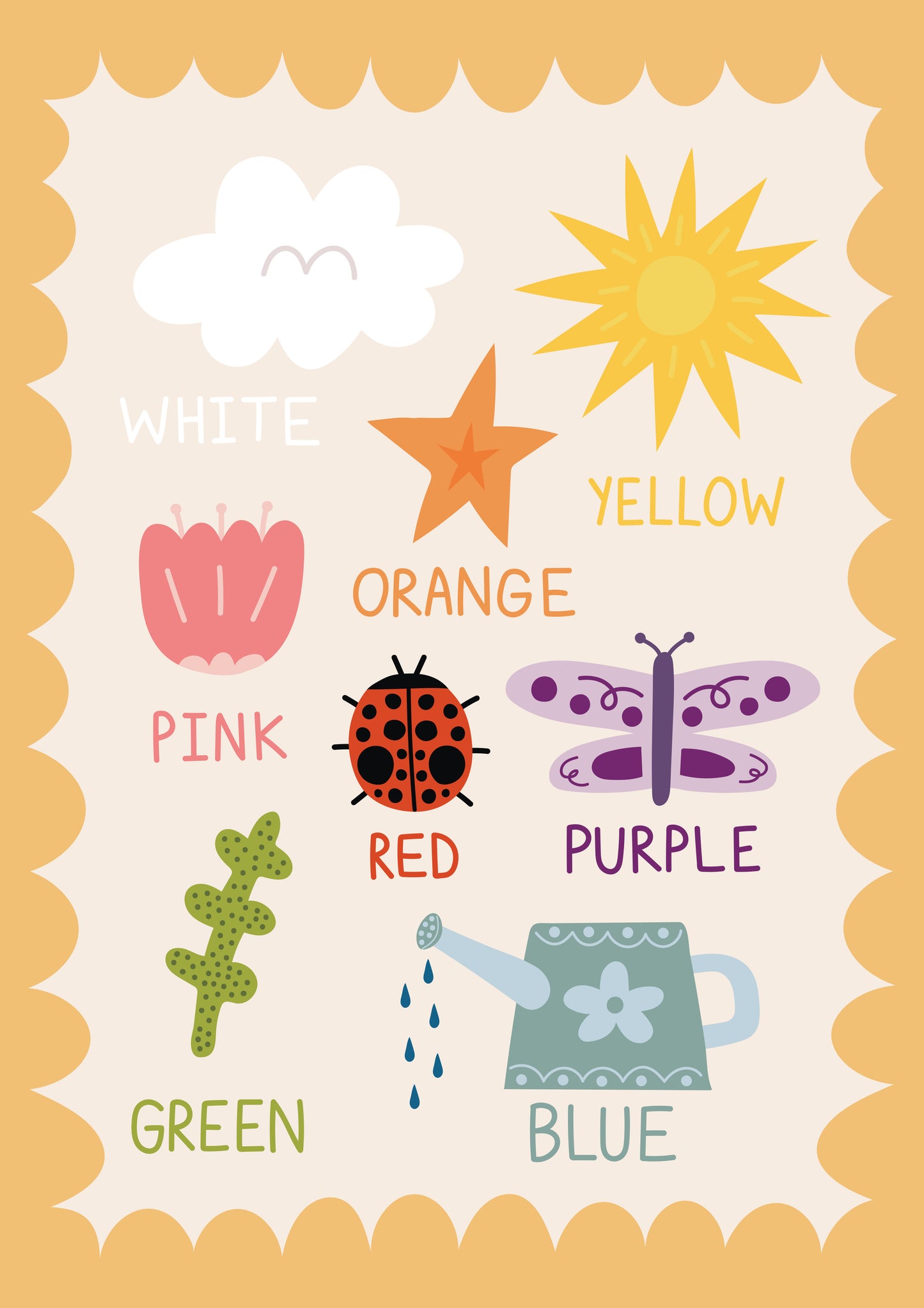 Colours in the Garden