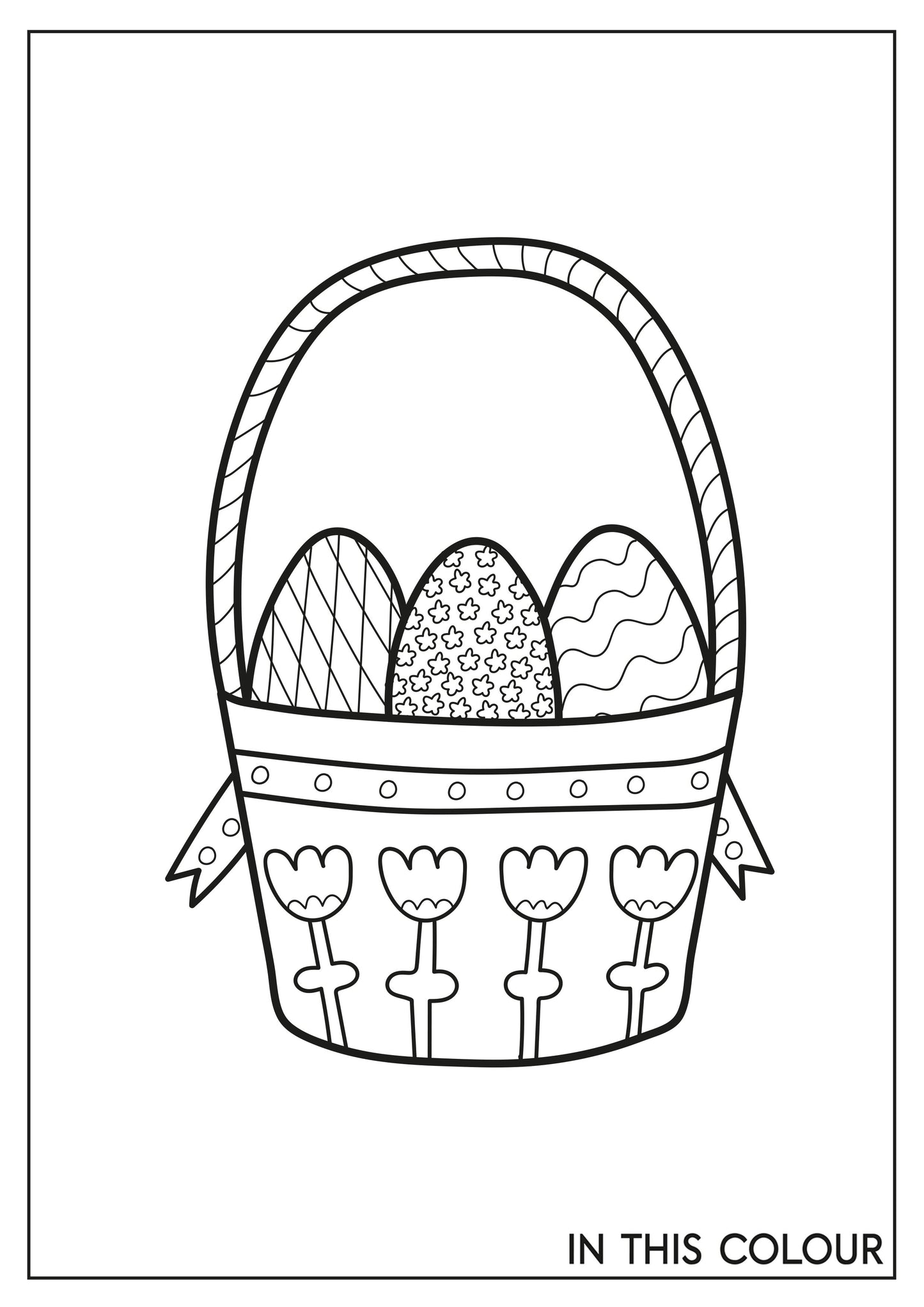 Easter Colouring In Sheets