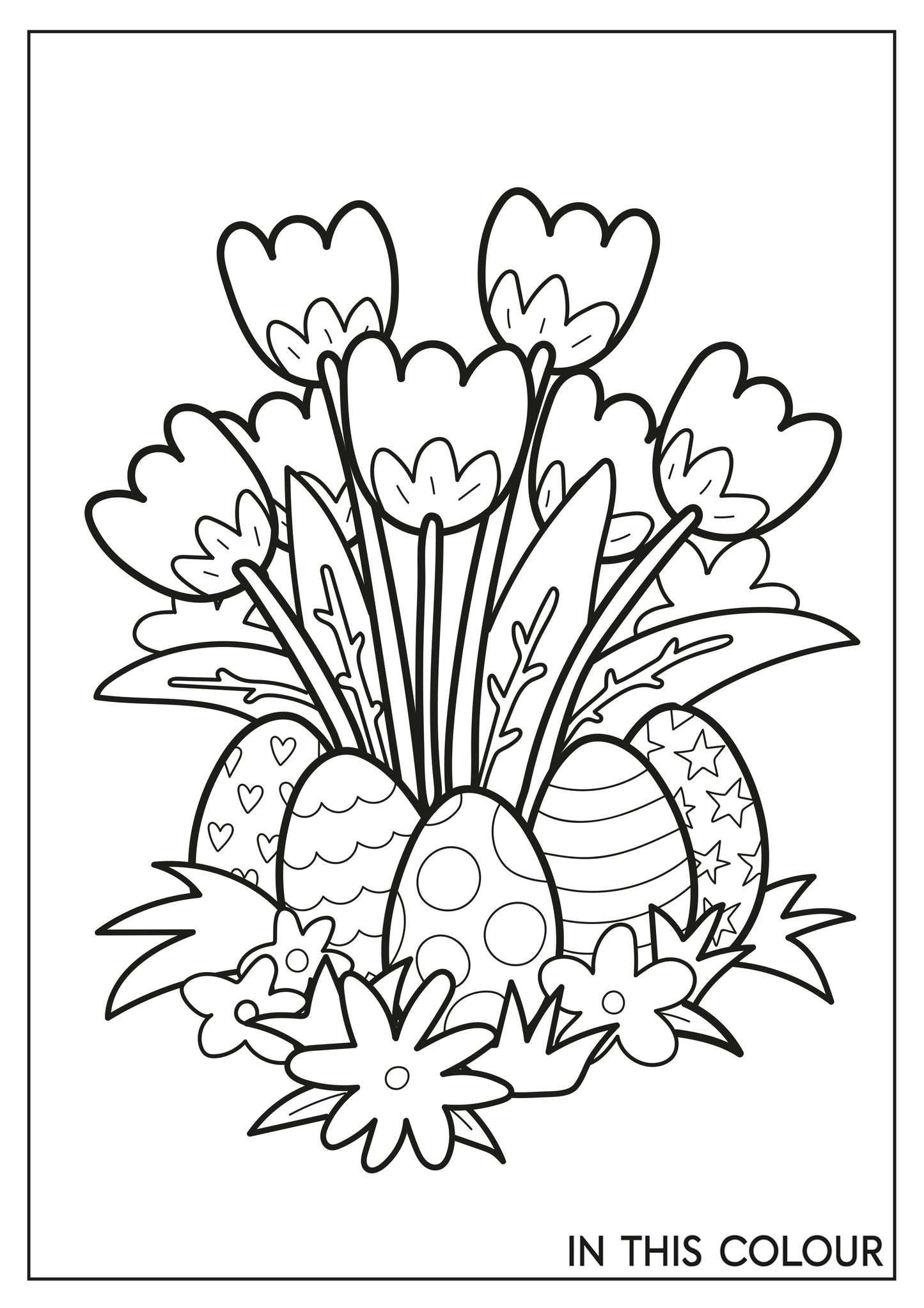 Easter Colouring In Sheets