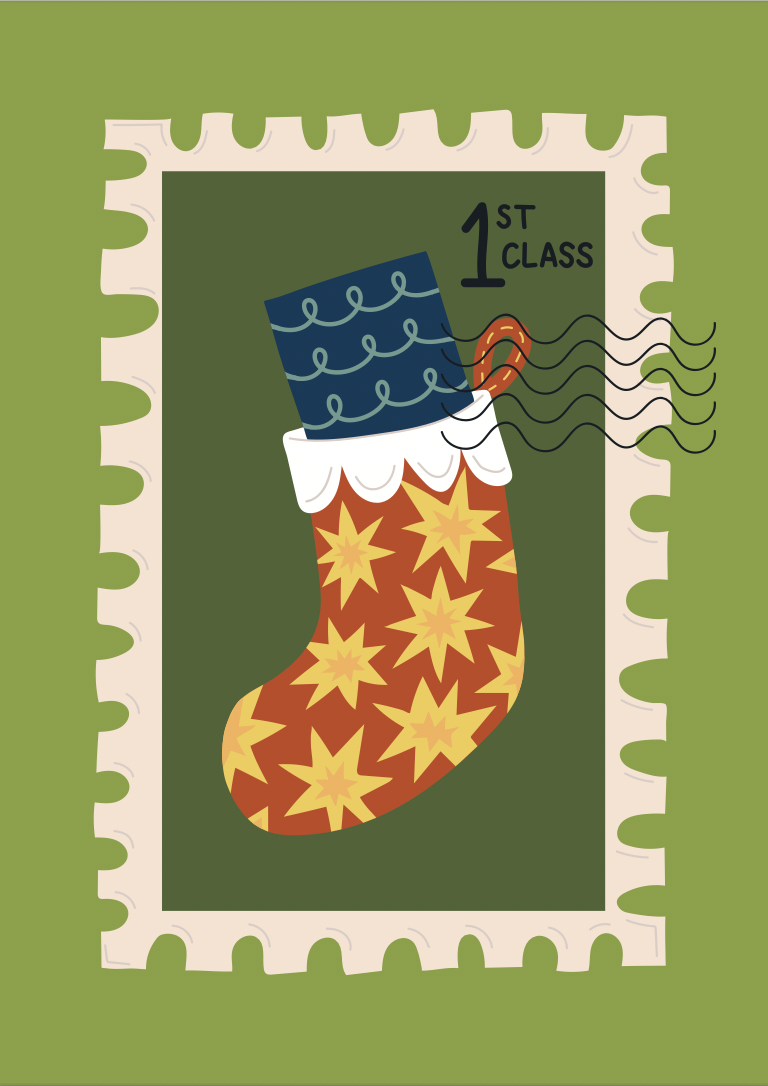 Stocking Stamp Card