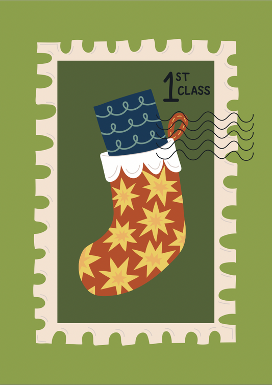 Stocking Stamp Card