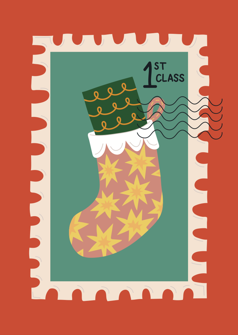 Stocking Stamp Card