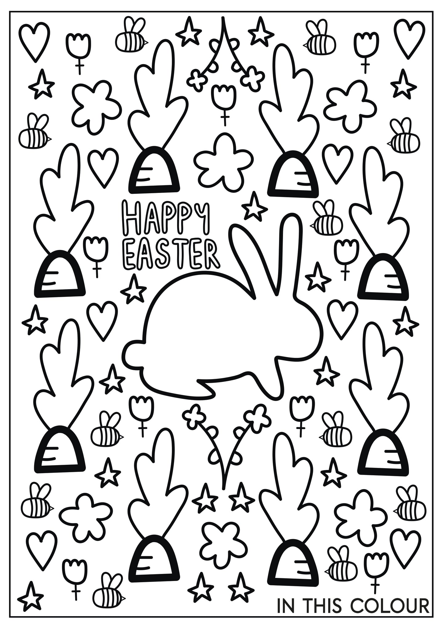 Easter Colouring In Sheets